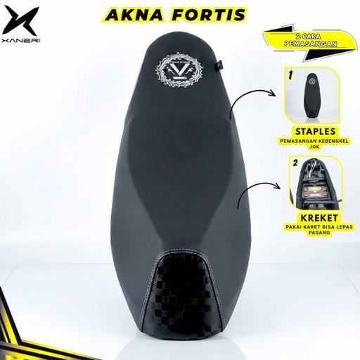 Akna AXL Cover Jok Kulit Jok fotris x carbon catur 3D Motor Beat Vario Scoopy supra x