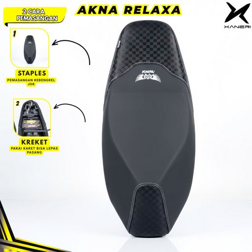 Akna AXL Cover Jok Motor Relaxa Scoopy Vario PCX Beat Nmax Aerox Fazzio Mio Nmax