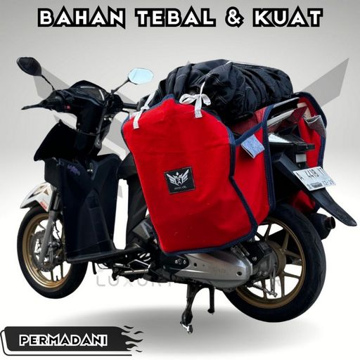 Akna AXL Tas Bronjong Motor Permadani Tebal Kokoh Standar Jumbo Kurir Sales Belanjaan
